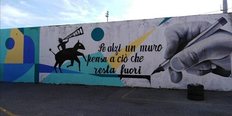 città invisibile murales calvino