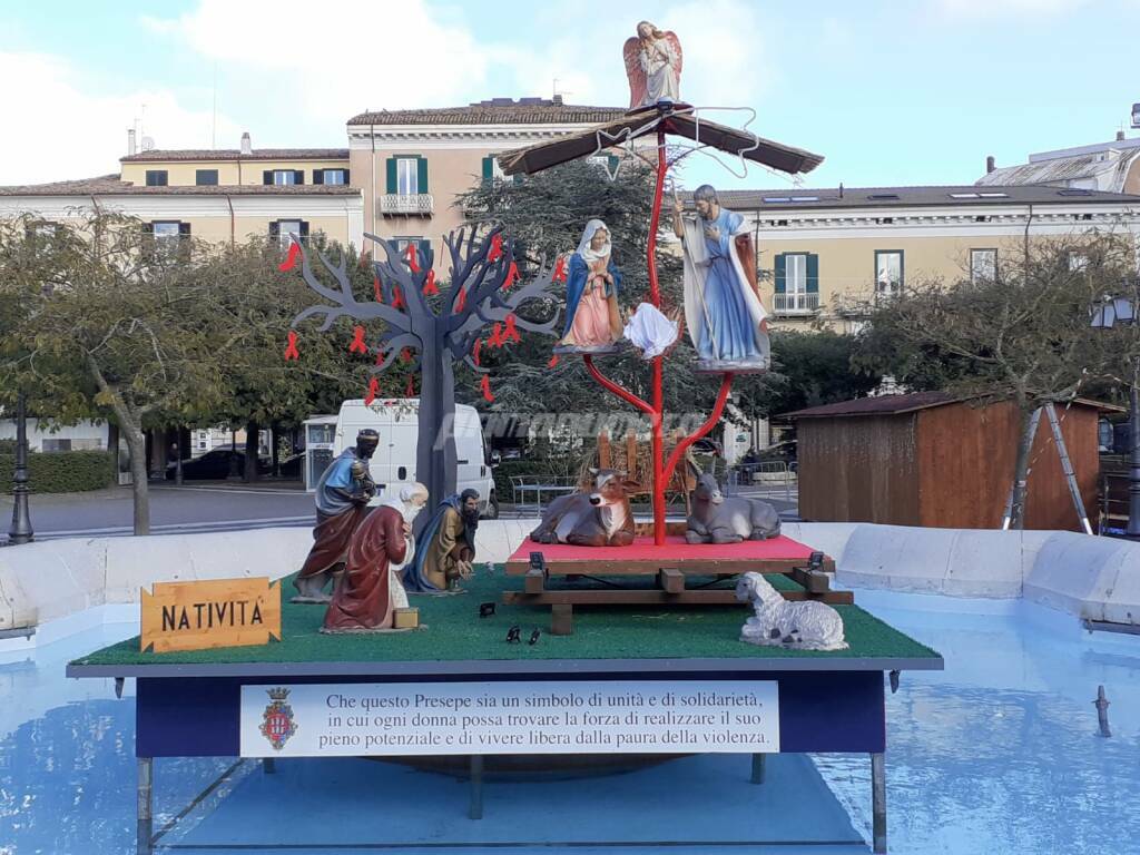 Presepe piazza Vittorio Emanuele