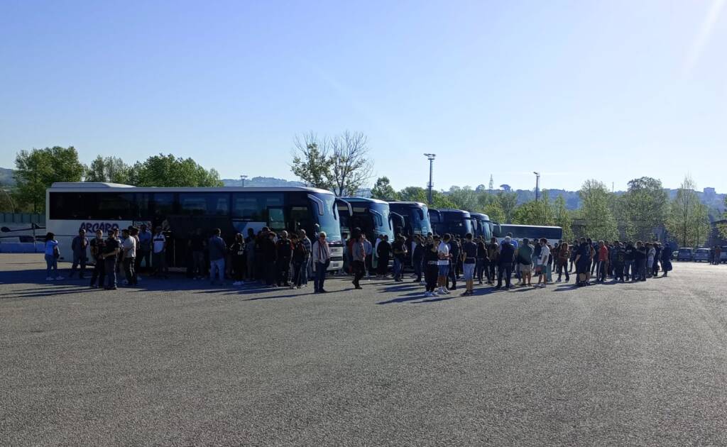 Tifosi lupo a S.Benedetto