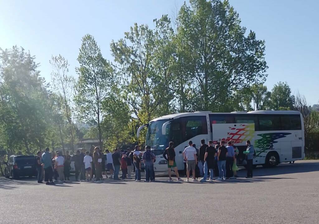 Tifosi lupo a S.Benedetto