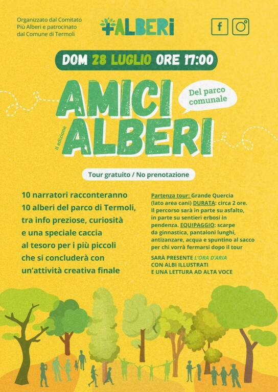 amici alberi