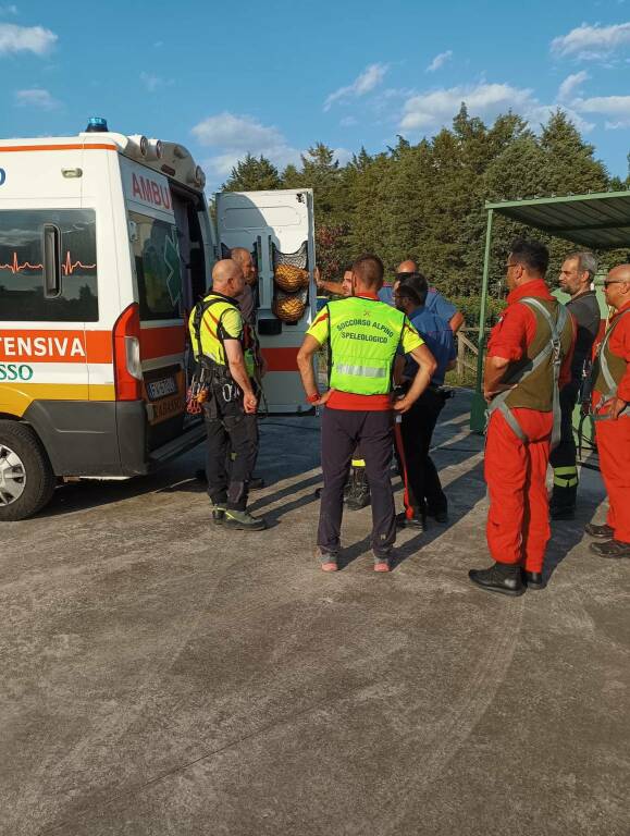 disperso soccorso alpino ambulanza campochiaro