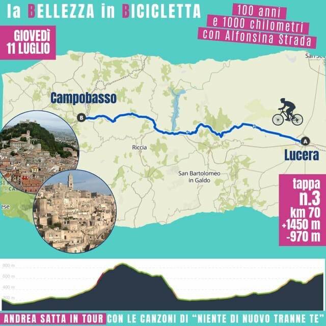 Giro d?Italia Alfonsina Strada a Campobasso