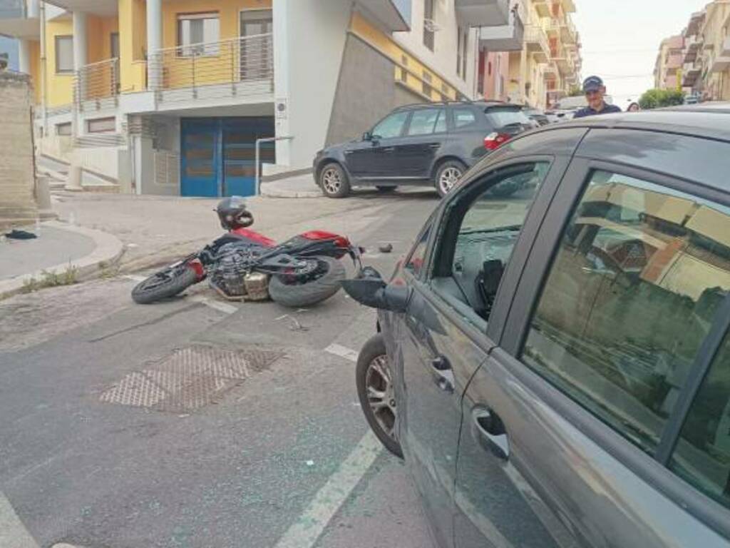 Incidente termoli scooter