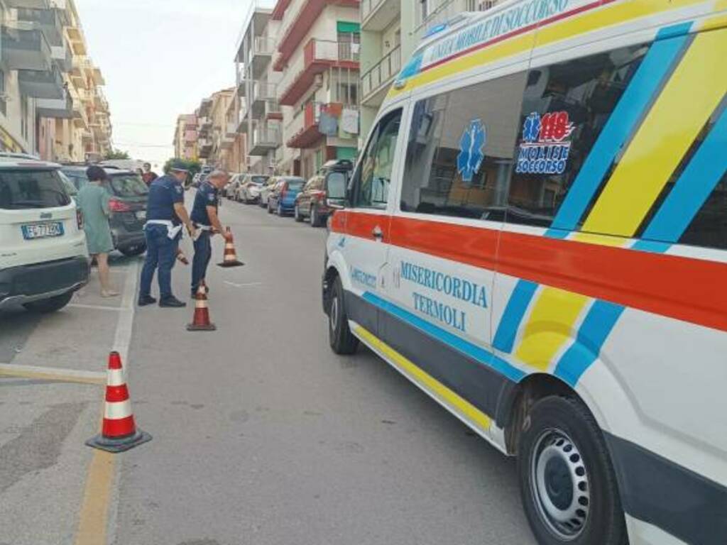 Incidente termoli scooter