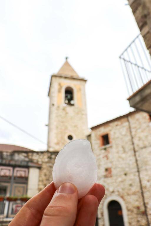 San Giovanni in galdo grandine