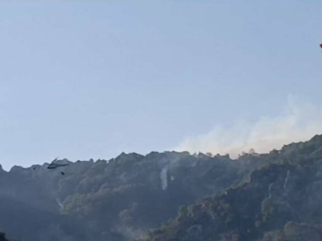 incendio canadair venafro