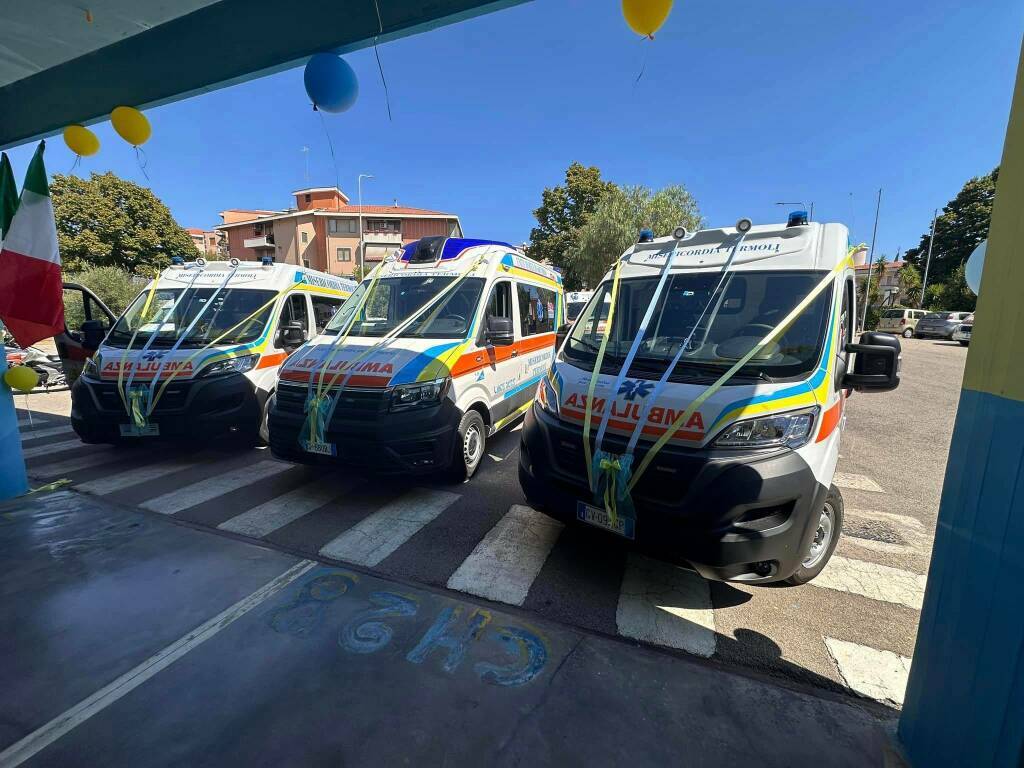 nuove ambulanze misericordia