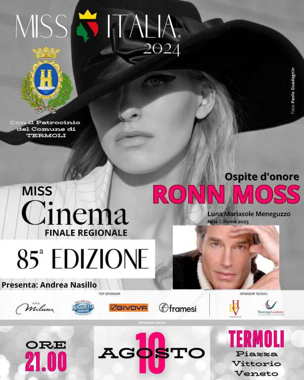 Ronn moss miss Italia Termoli 