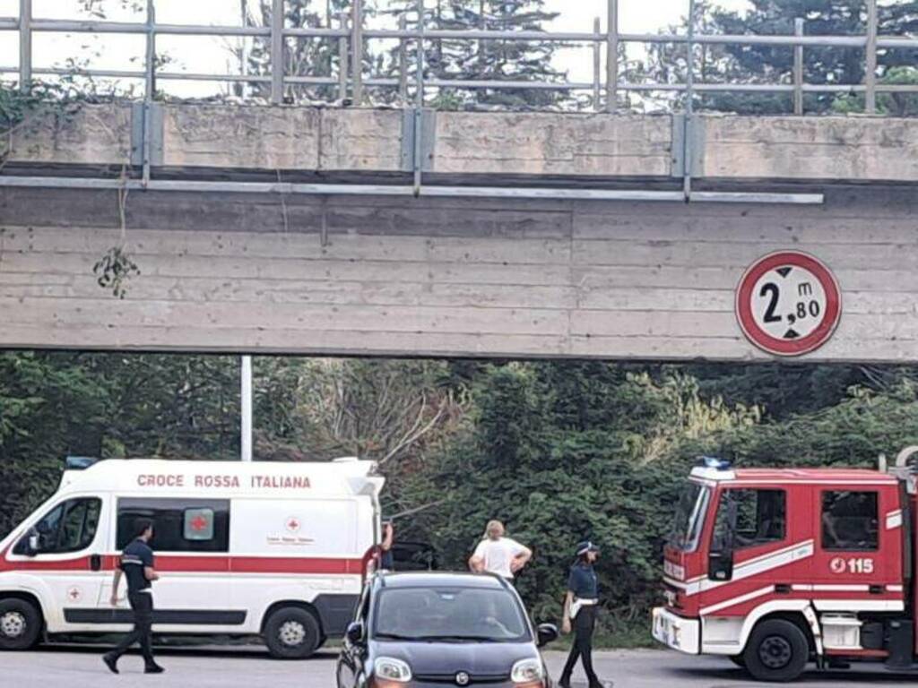 incidente vigili malore anziano boscaglia